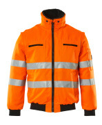 00520-660-14 Pilotjakke - hi-vis orange