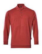 00785-280-02 Polosweatshirt - rød