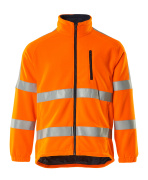 05242-125-14 Fleecejakke - hi-vis orange