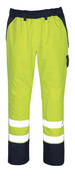 07090-880-171 Overtræksbukser - hi-vis gul/marine