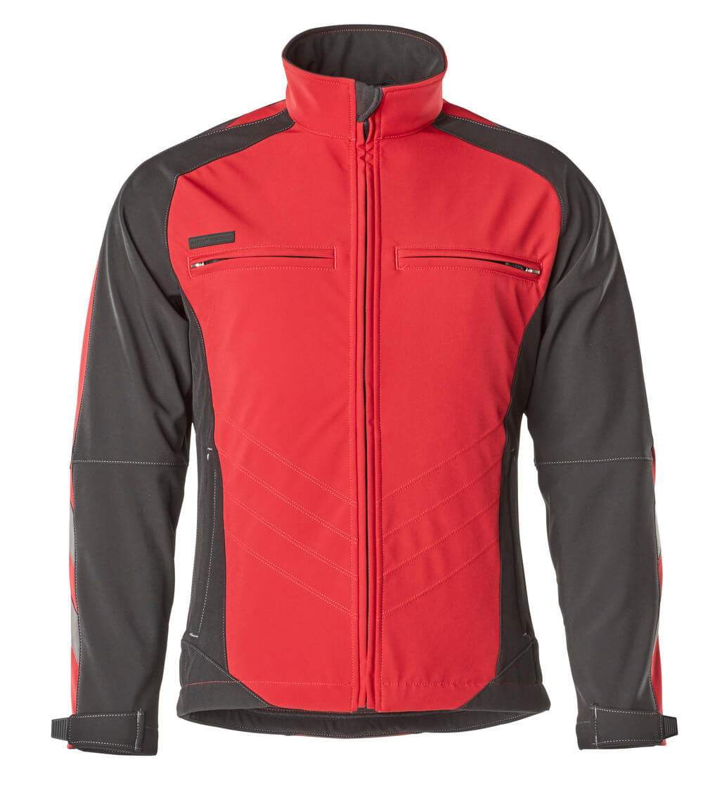 MASCOT UNIQUE Softshell jakke 12002 - rød/sort [0209] / XS