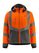 15502-246-1418 Softshell jakke - hi-vis orange/mørk antracit