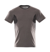 18082-250-1809 T-shirt - mørk antracit/sort