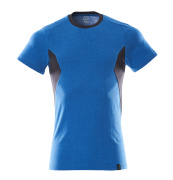 18082-250-01091 T-shirt - mørk marine/azurblå
