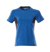 18392-959-91010 T-shirt - azurblå/mørk marine