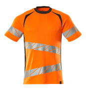 19082-771-1418 T-shirt - hi-vis orange/mørk antracit