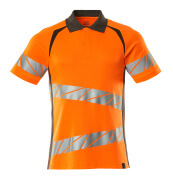 19083-771-1418 Poloshirt - hi-vis orange/mørk antracit