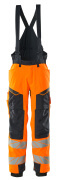 19090-449-14010 Vinterbukser - hi-vis orange/mørk marine