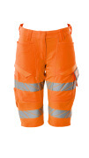 19248-510-14 Shorts, lange - hi-vis orange