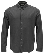 20104-741-18088 Skjorte - mørk antracit/lys grå meleret