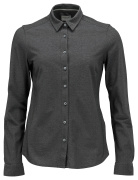 20114-741-18088 Skjorte - mørk antracit/lys grå meleret