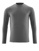 20181-959-18 T-shirt, langærmet - mørk antracit
