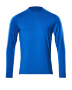 20181-959-91 T-shirt, langærmet - azurblå