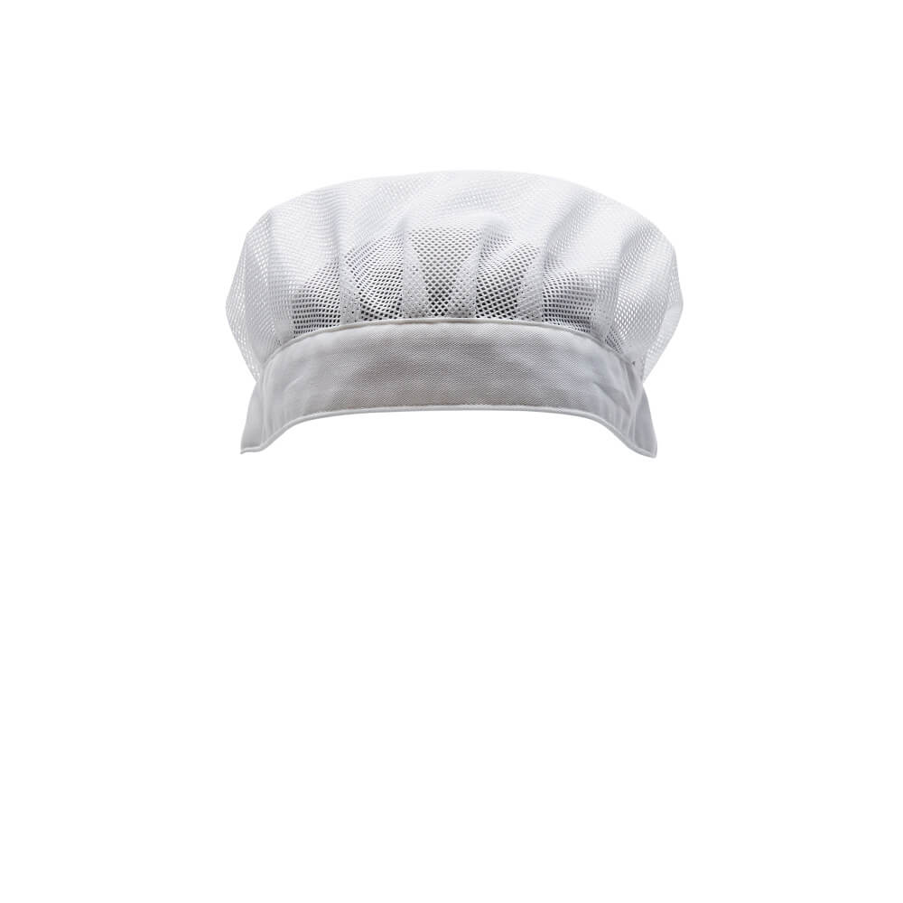 MASCOT FOOD & CARE Hat med hårnet 20250 - hvid [06] / ONE
