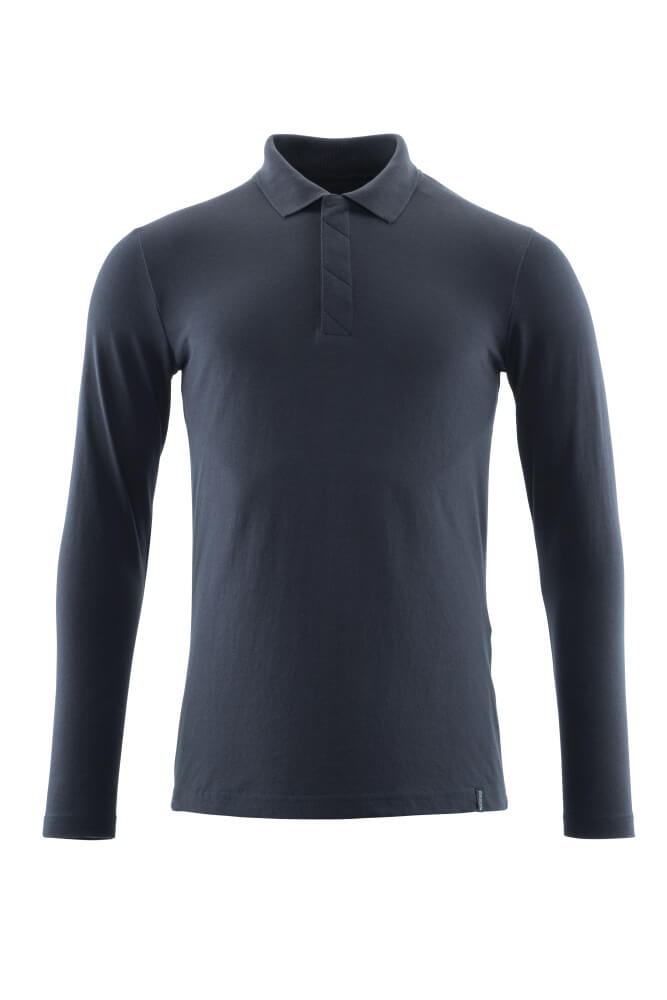 MASCOT CROSSOVER Poloshirt, langærmet 20483 - mørk marine [010] / 2XLONE