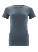 20492-786-85 T-shirt - stenblå