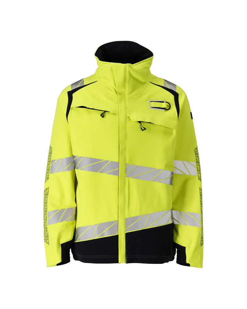 MASCOT ACCELERATE MULTISAFE Jakke 21009 - hi-vis gul/mørk marine [17010] / S