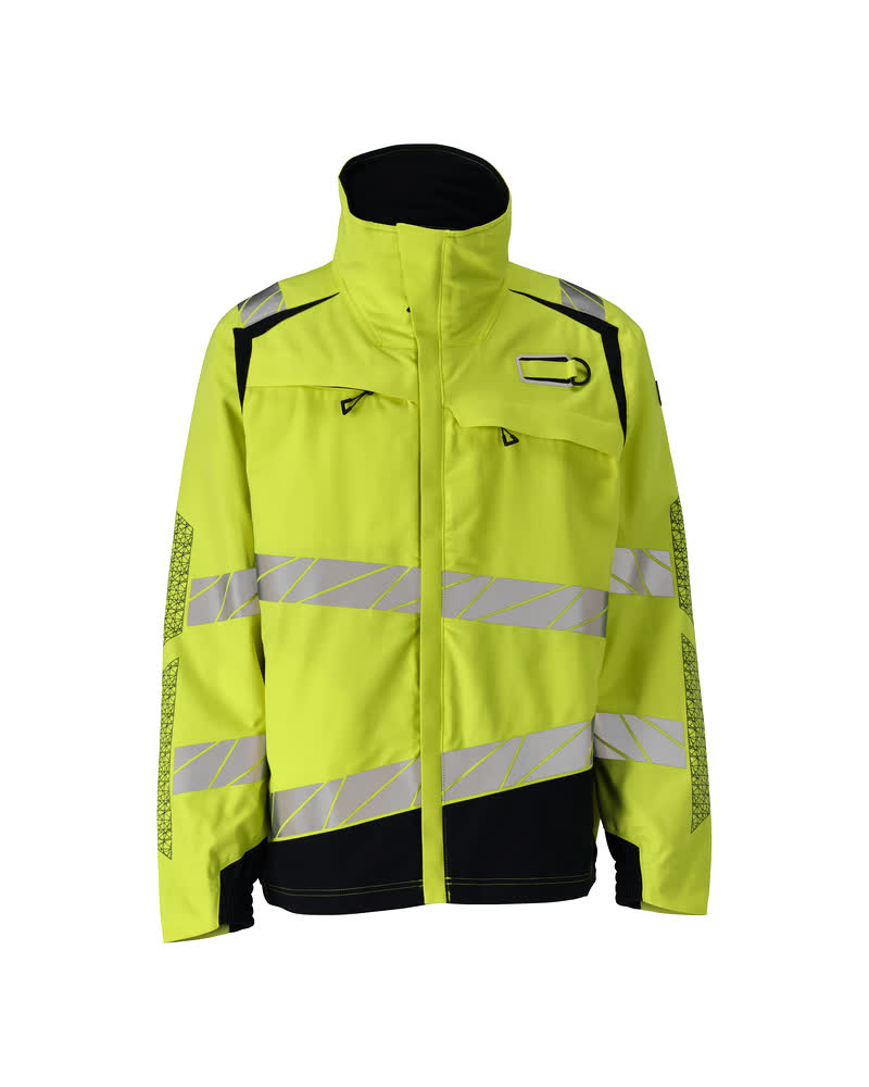 MASCOT ACCELERATE MULTISAFE Jakke 21309 - hi-vis gul/mørk marine [17010] / S