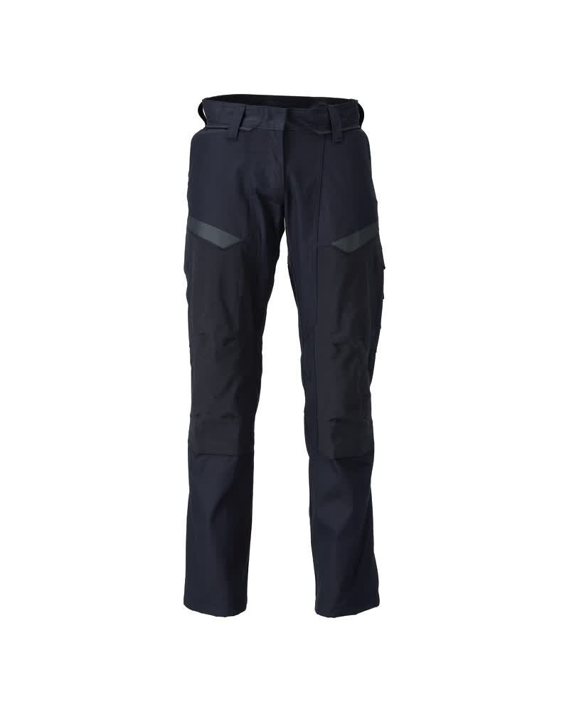 MASCOT ACCELERATE MULTISAFE Bukser med knælommer 21578 - mørk marine/hi-vis gul [01017] / 70C34