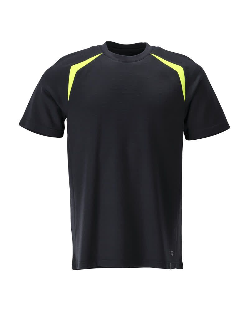 MASCOT ACCELERATE MULTISAFE T-shirt 21582 - mørk marine/hi-vis gul [01017] / XS