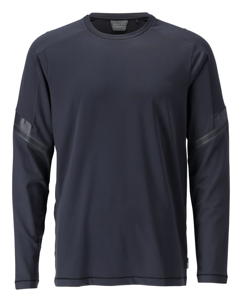 MASCOT CUSTOMIZED T-shirt, langærmet 22281 - mørk marine [010] / XS
