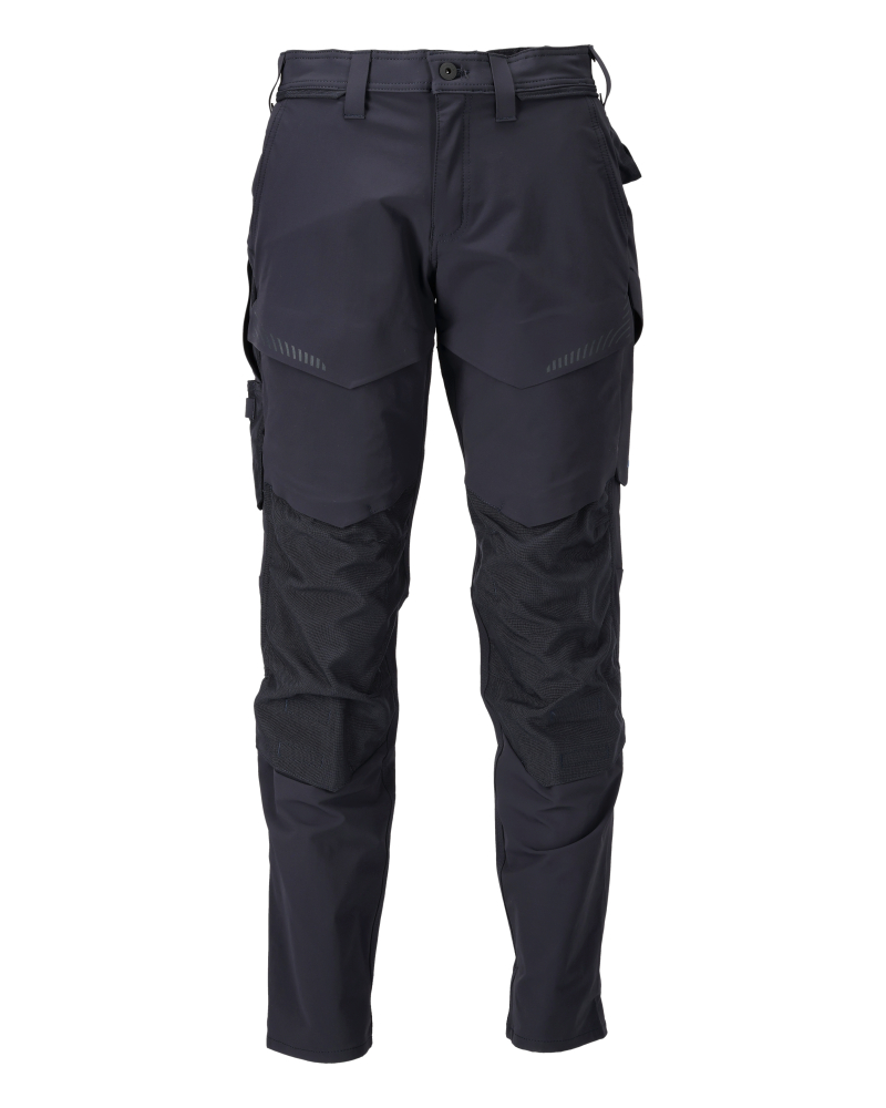 MASCOT CUSTOMIZED Bukser med knælommer 22379 - mørk marine [010] / 76C44