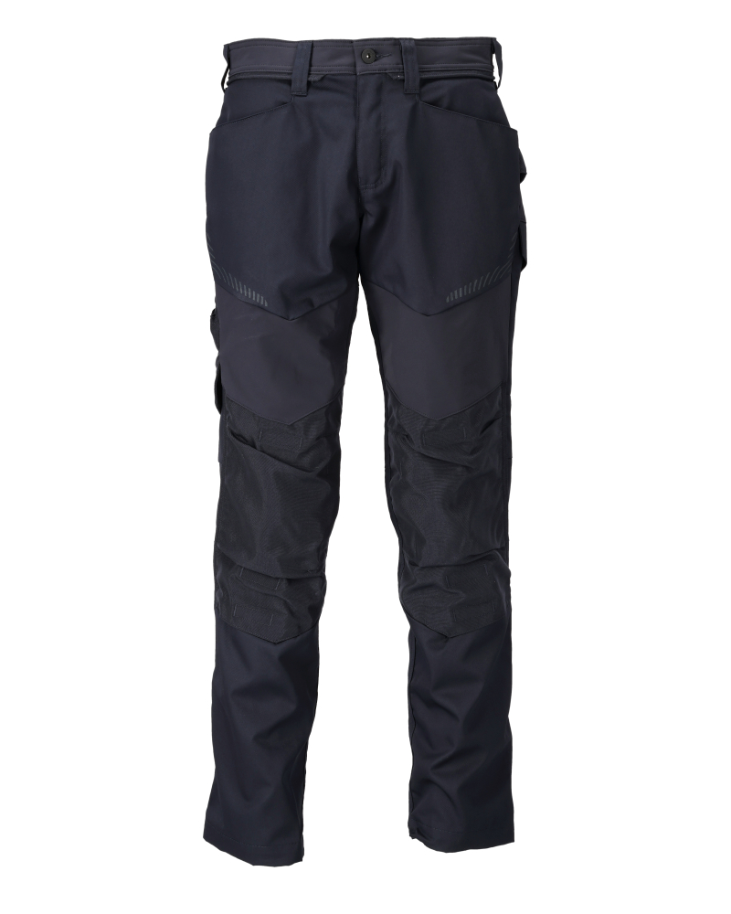 MASCOT CUSTOMIZED Bukser med knælommer 22479 - mørk marine [010] / 76C44