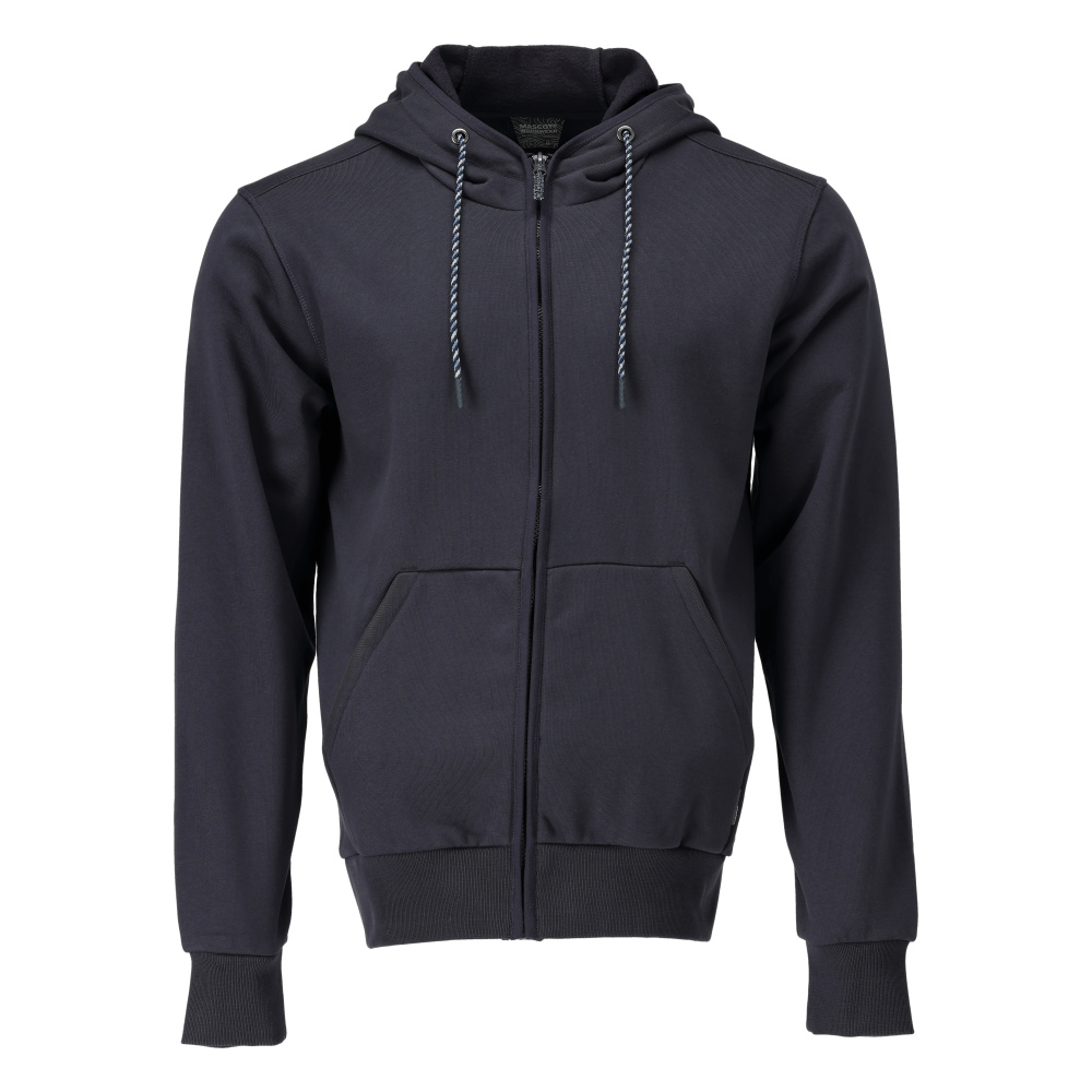 MASCOT CUSTOMIZED Hættetrøje med lynlås 22486 - mørk marine [010] / XS
