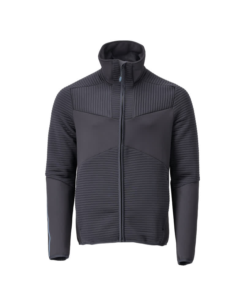 MASCOT CUSTOMIZED Fleecetrøje med lynlås 22503 - mørk marine [010] / XS