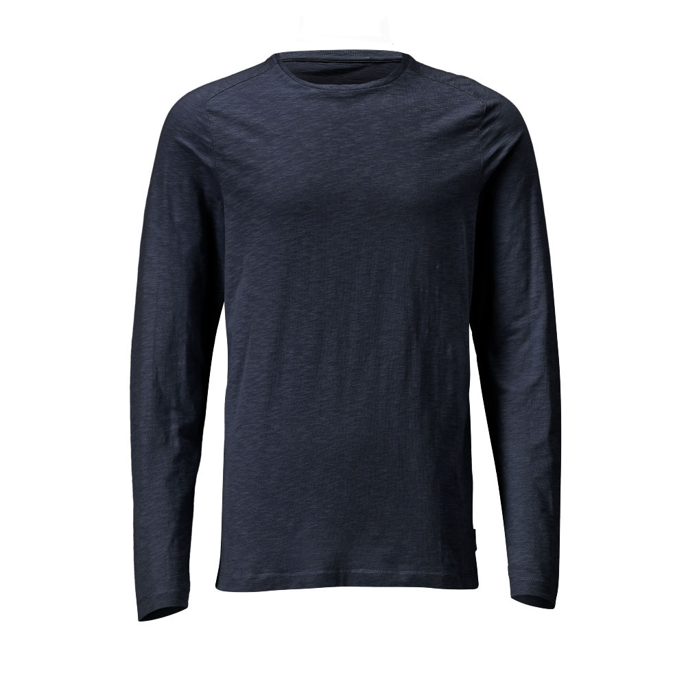 MASCOT CUSTOMIZED T-shirt, langærmet 22581 - mørk marine [010] / XS