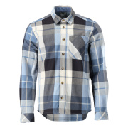 22904-446-199 Flannel skjorte - mørk marine ternet