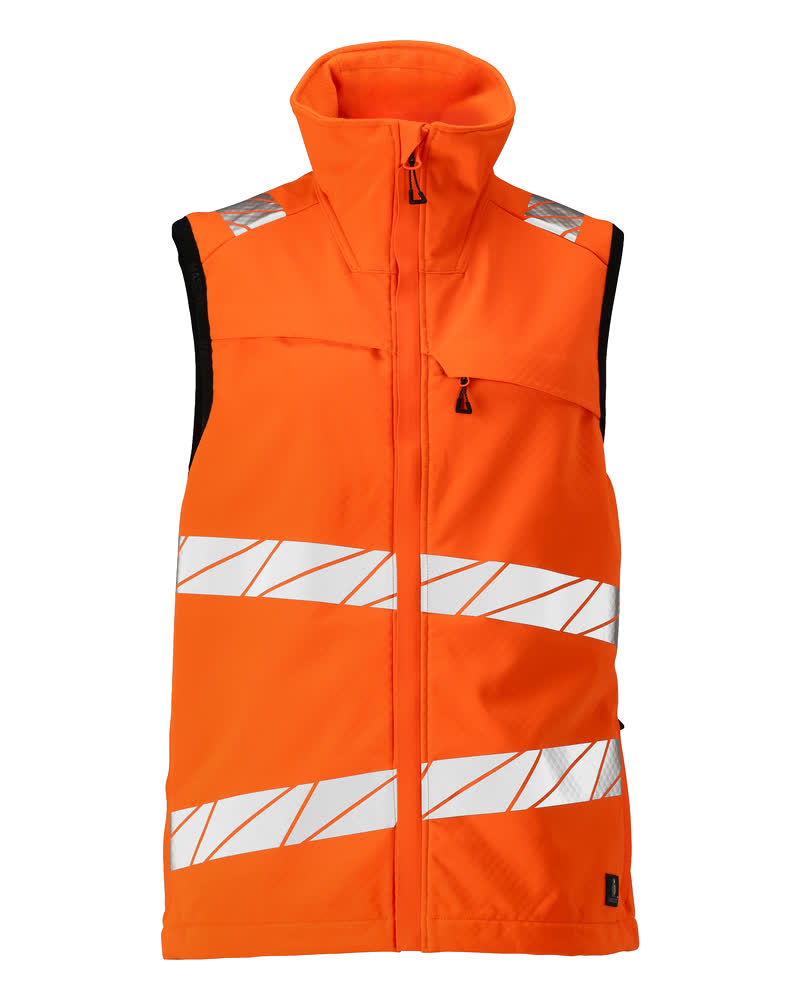 MASCOT ACCELERATE SAFE Softshell vest 24065 - hi-vis orange [14] / XS