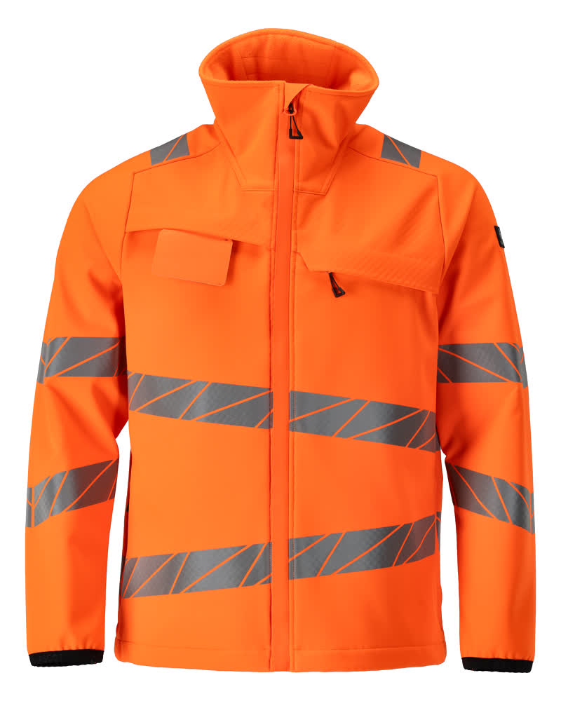 MASCOT ACCELERATE SAFE Softshell jakke 24102 - hi-vis orange [14] / XS