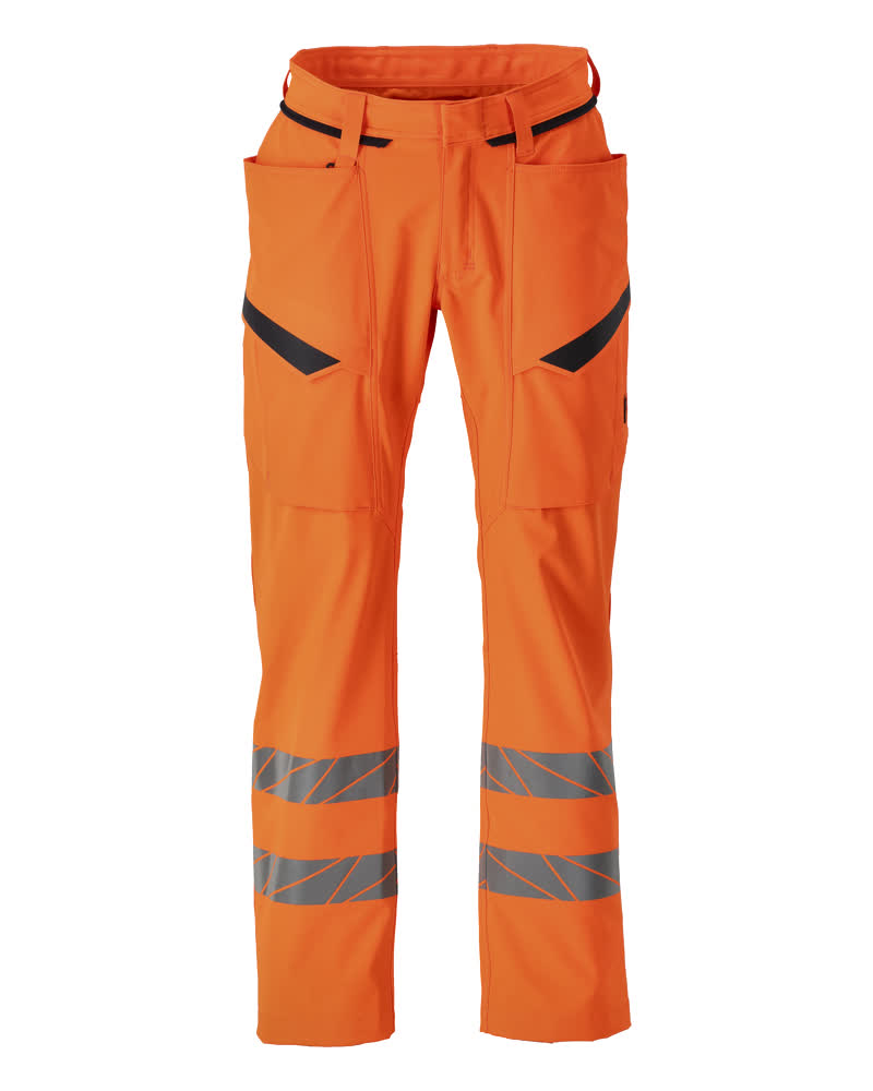 MASCOT ACCELERATE SAFE Bukser med lårlommer 24279 - hi-vis orange [14] / 82C44