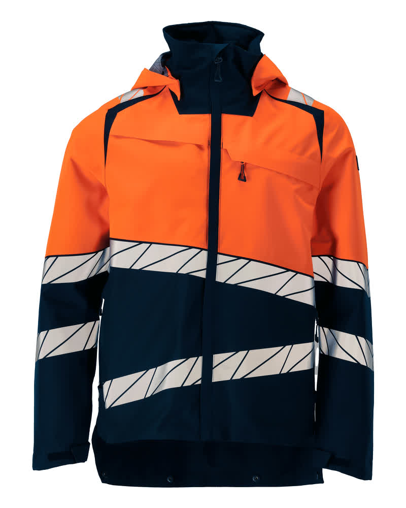 MASCOT ACCELERATE SAFE Skaljakke 25001 - mørk marine/hi-vis orange [01014] / S