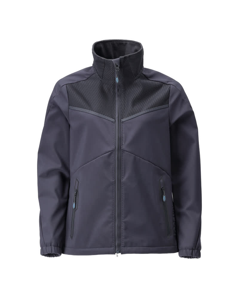 MASCOT CUSTOMIZED Softshell jakke 25312 - mørk marine [010] / XS