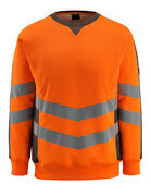 50126-932-1418 Sweatshirt - hi-vis orange/mørk antracit