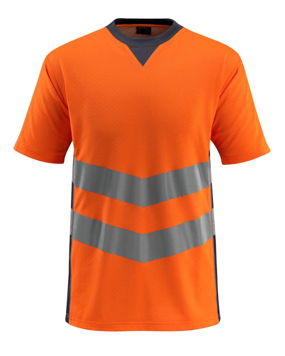 50127-933-14010 T-shirt - hi-vis orange/mørk marine