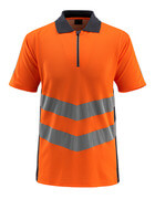 50130-933-14010 Poloshirt - hi-vis orange/mørk marine