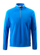 50148-239-010 Fleecetrøje med kort lynlås - mørk marine