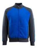 50565-963-11010 Sweatshirt med lynlås - kobolt/mørk marine