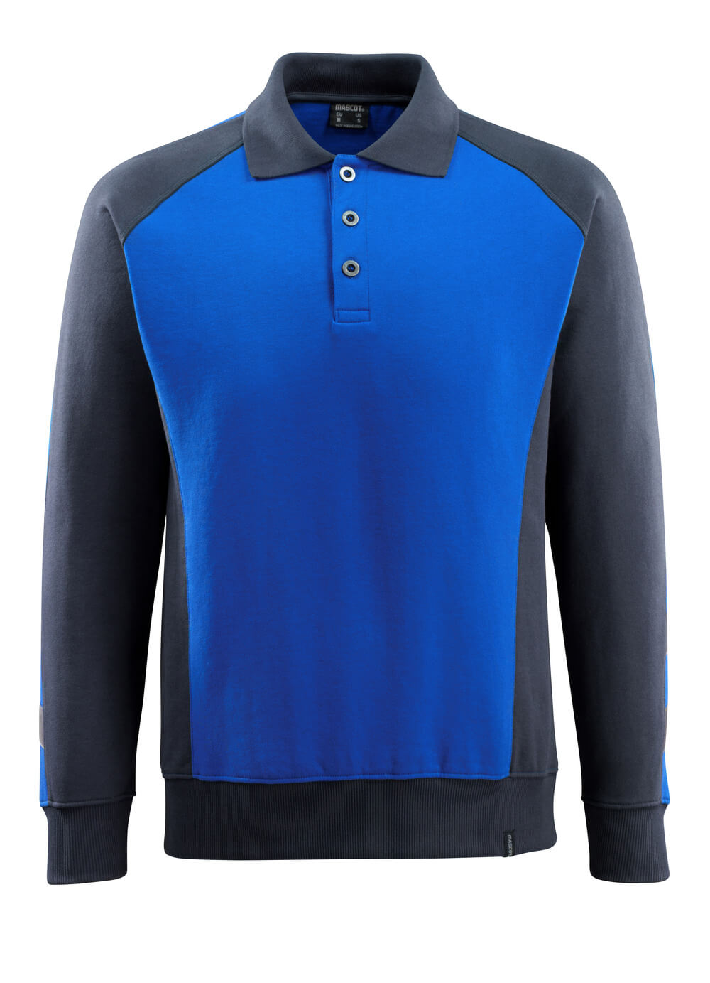MASCOT UNIQUE Polosweatshirt 50610 - kobolt/mørk marine [11010] / XS