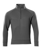 50611-971-010 Sweatshirt med kort lynlås - mørk marine