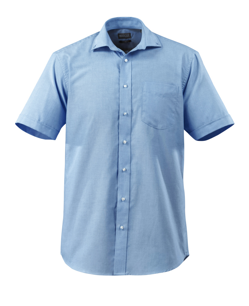 50628-988-71 Skjorte, kortærmet - lys blå