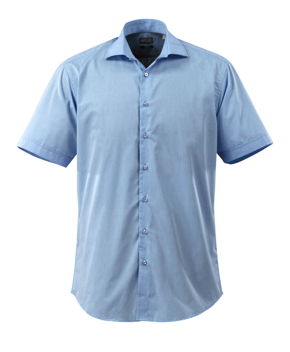 50632-984-71 Skjorte, kortærmet - lys blå