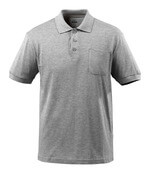51586-968-010 Poloshirt med brystlomme - mørk marine