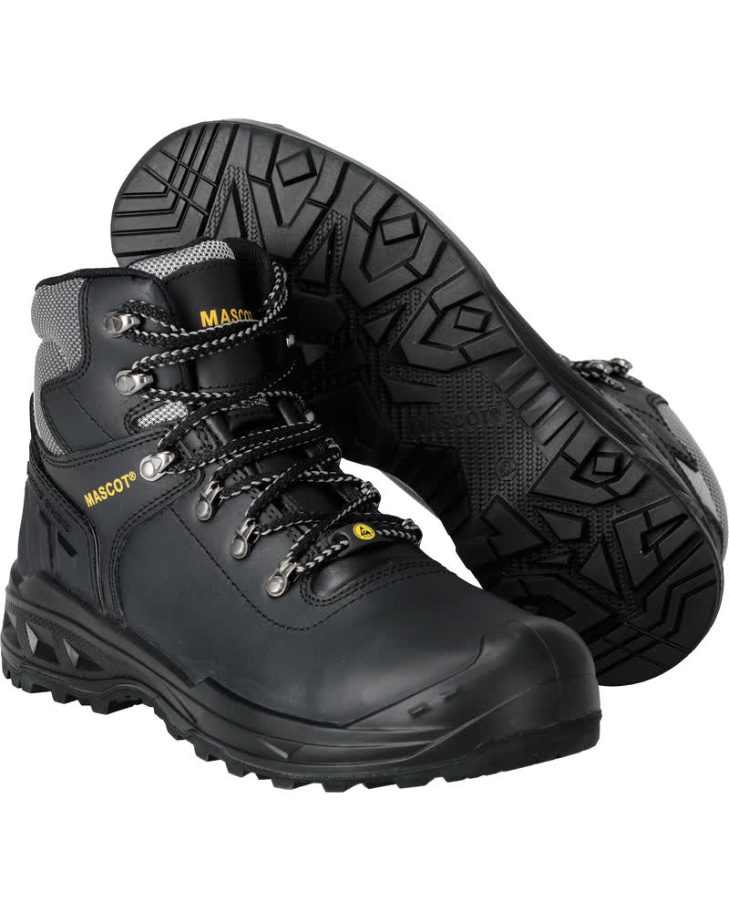 MASCOT FOOTWEAR INDUSTRY Sikkerhedsstøvle F0074 - sort/gul [0907] / 1139
