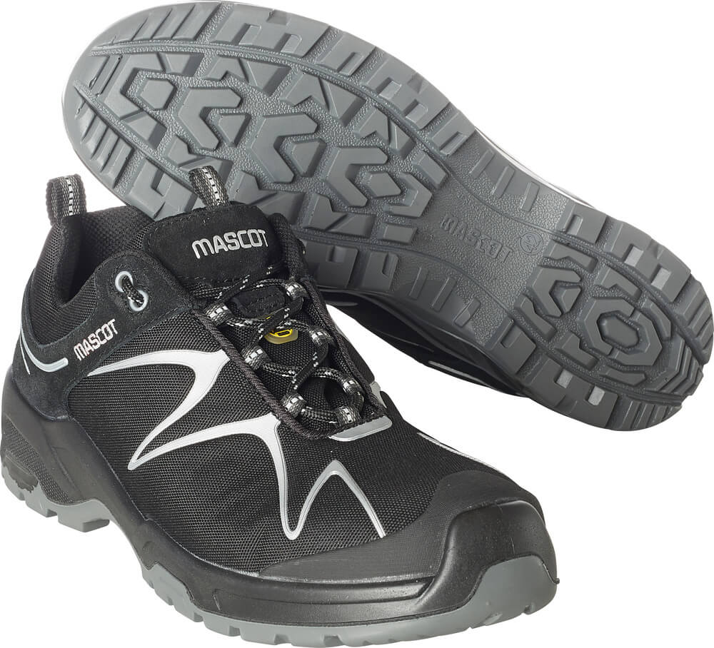 MASCOT FOOTWEAR FLEX Sikkerhedssko F0121 - sort/sølv [09880] / 0835