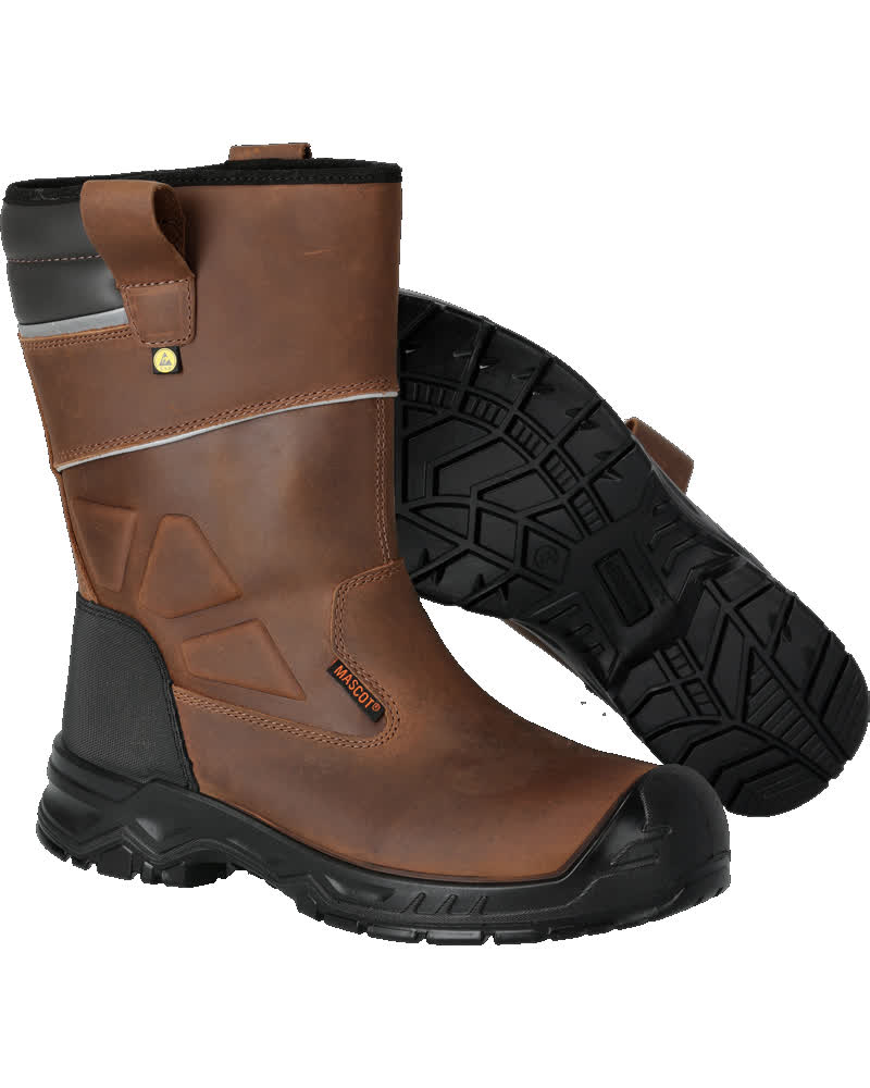 MASCOT FOOTWEAR ORIGINALS Sikkerhedsstøvle F1003 - nøddebrun/sort [5409] / 1040