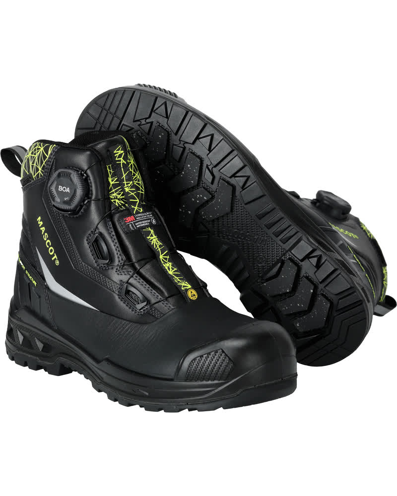 MASCOT FOOTWEAR INDUSTRY Sikkerhedsstøvle F1302 - sort [09] / 1140